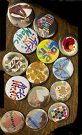 Custom or surprise button pins